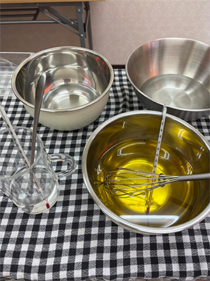 親子で楽しむ石鹸教室