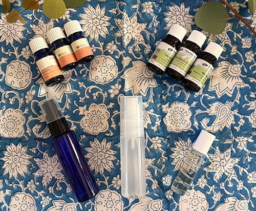 アロマクラフト講座「アロマローション・アロマロールオン・虫よけスプレー」を手作りできます